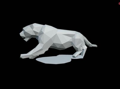 Panther 002x - LowPoly