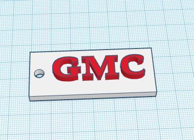 GMC keychain