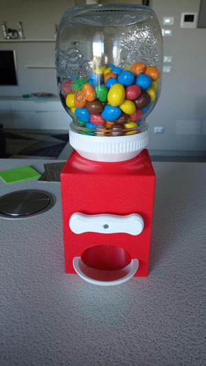 Adapter for candy dispenser