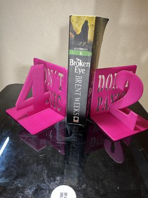 The Hitchhiker's Bookends (Don't Panic)