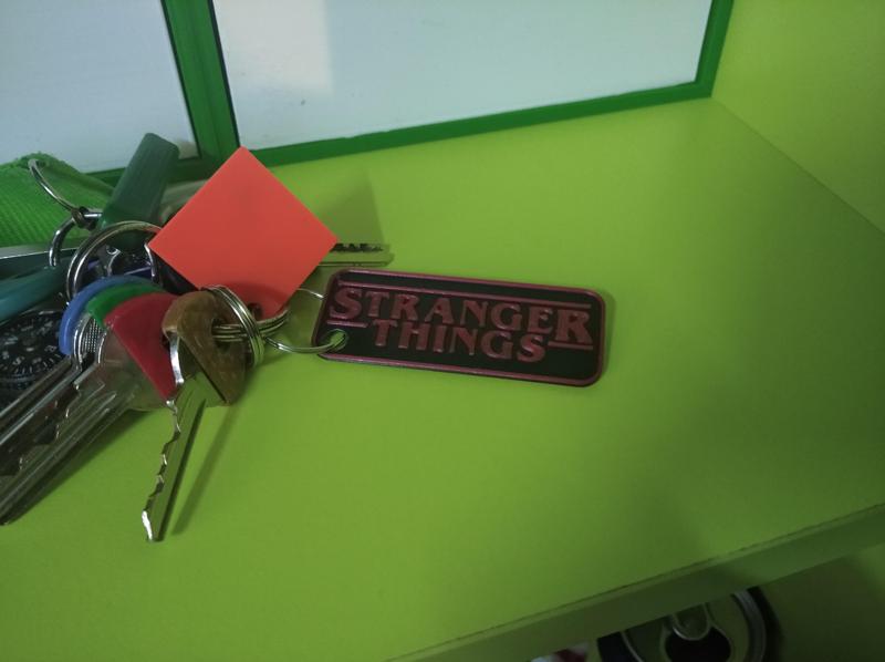 Stranger Things keychain
