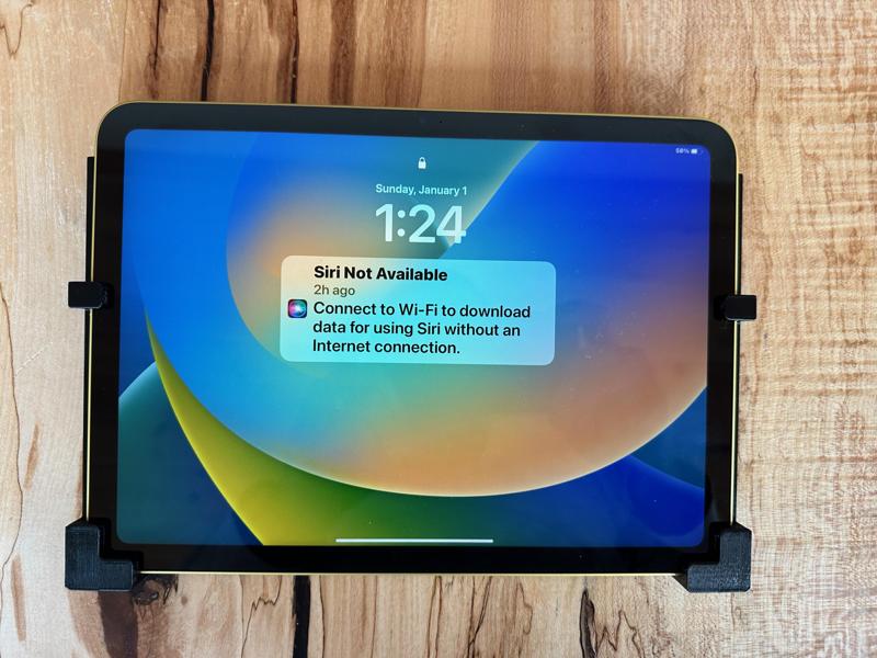 iPad 10 gen (2022) Wall mount bracket