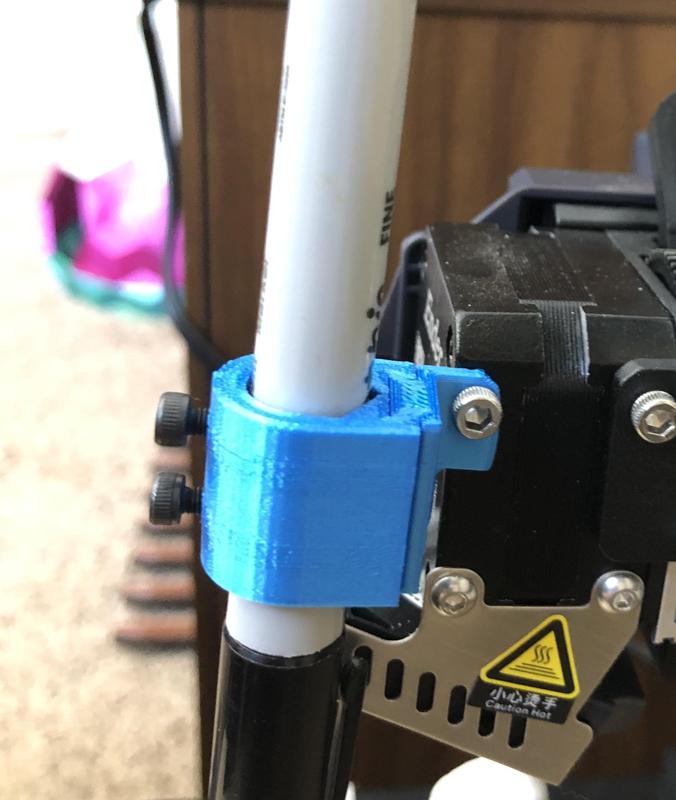 Pen Plotter Mount Remix for Sprite Extruder
