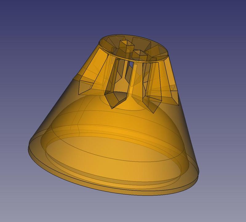 GU4 LED to MR11 adapter