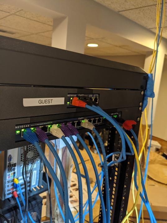 Netgear GS116 Switch Rackmount Adapter