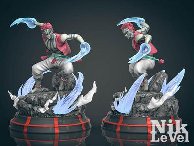 Akaza Kimetsu No Yaiba 3D Printable