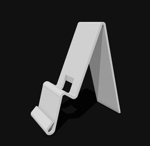 smartphone stand with price tag slot