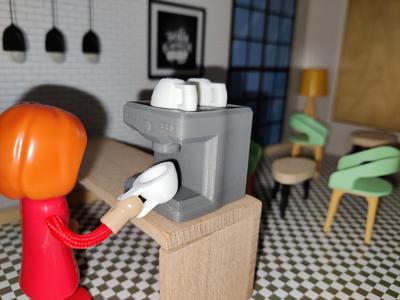 Lidl PlayLive coffee maker (espresso machine) for dollhouse