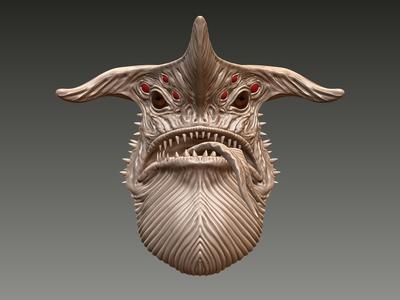 Alien Head 07