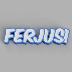 NAMELED FERJUSI- LED LAMP WITH NAME