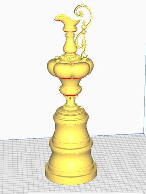 America's Cup 3D model