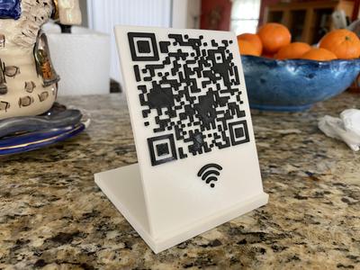 WiFI QR Code Sign