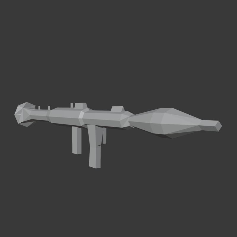 Rocket Launcher-Skin 3D stl