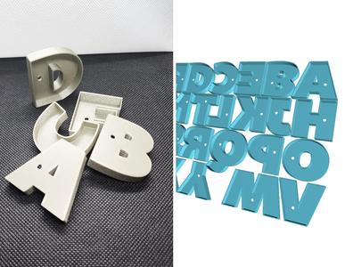 Full Alphabet Cookie Cutter Set