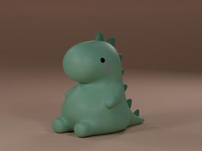 Chubby Dinosaur | Kanusi Designs