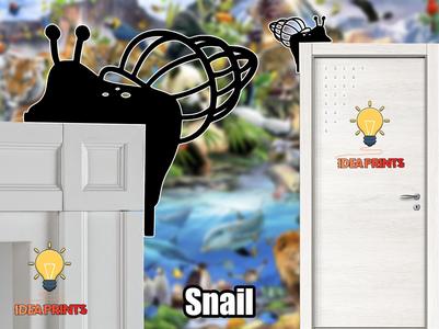 Room door trim corner - Snail #9