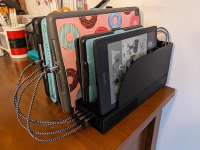 iPad and Kindle Charging Station
