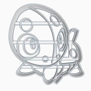 Aron Cookie Cutter Pokemon Anime Chibi