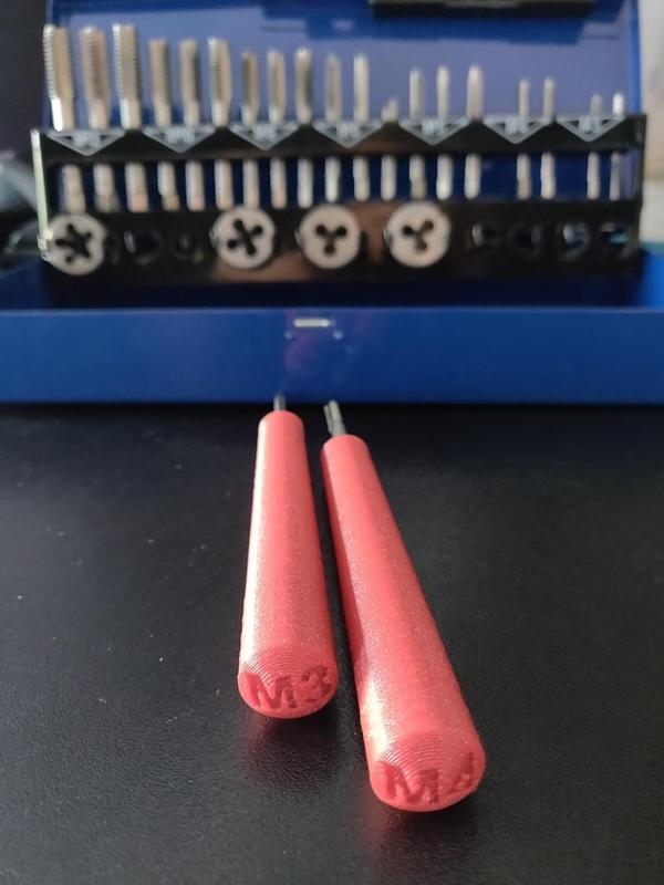 Poigné taraud M3-M4 / Screw driver Tap M3 - M4
