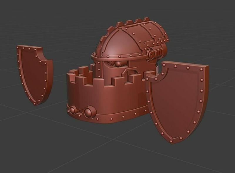 Titan Command Head for Giant Robot