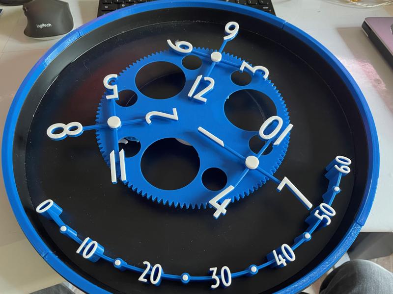 Improved Wandering Hour Clock - Modifications