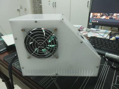 Left panel - 92mm fan