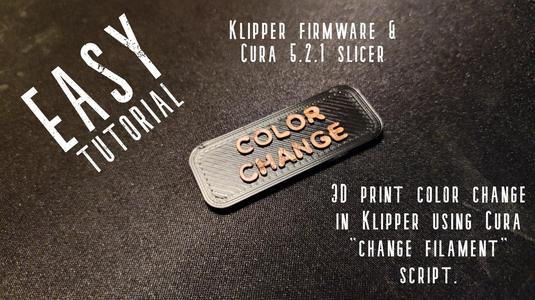 3D MODEL FOR FILAMENT CHANGE TEST *TUTORIAL*