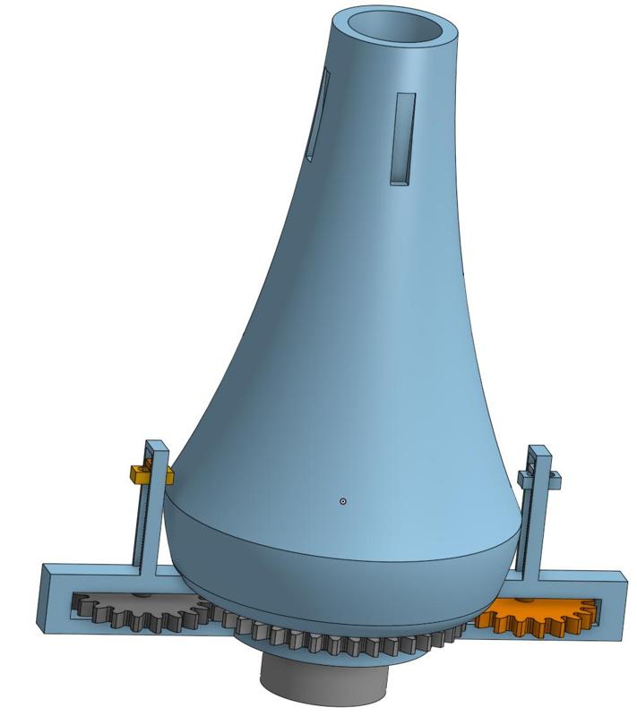 Self Retaining Trumpet Mute