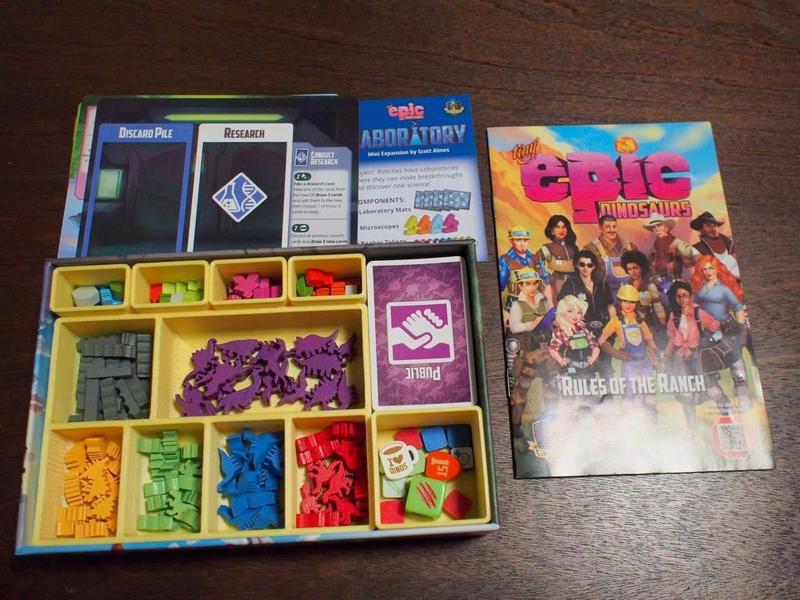 Tiny Epic Dinosaurs Insert