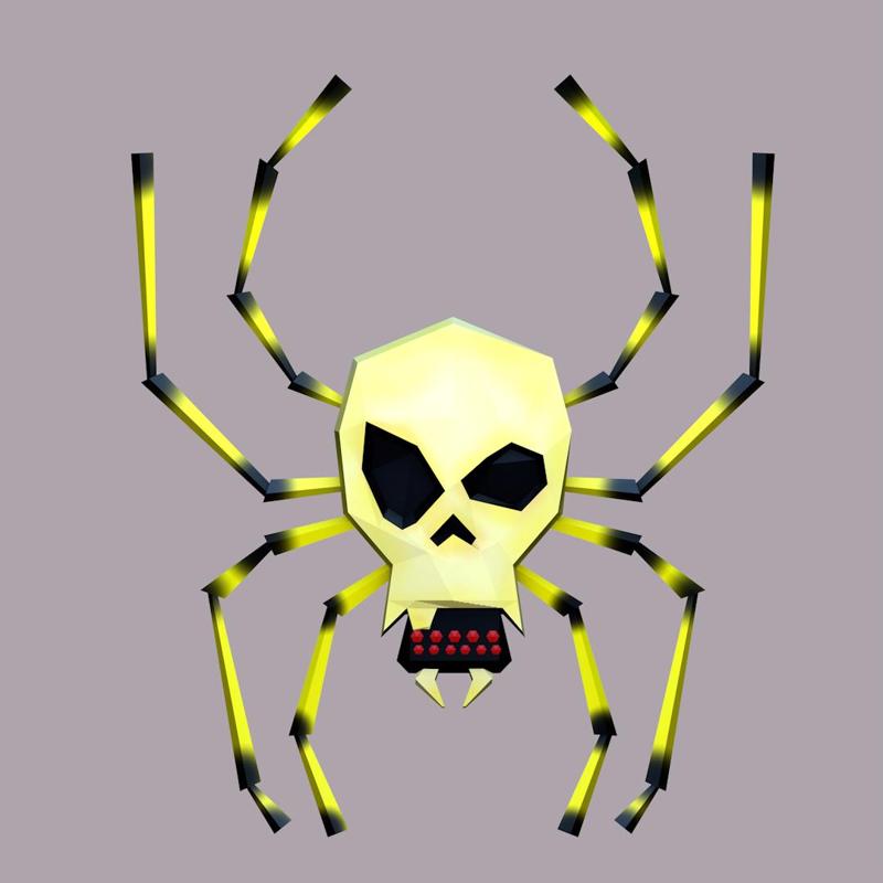 Skulltula Low Poly