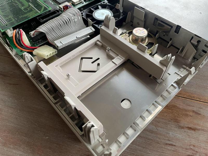 BlueSCSI 1.1a Macintosh LC Bracket