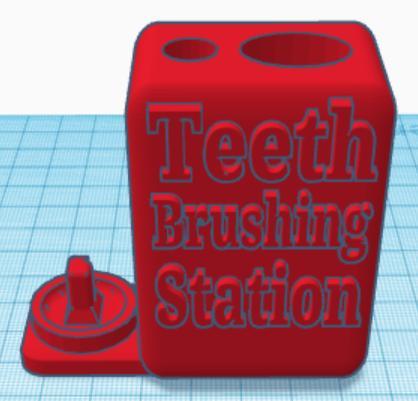 Teeth Brushing station