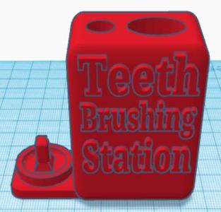 Teeth Brushing station