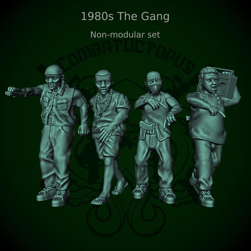 1980s The Gang - non-modular set