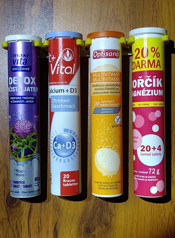 Effervescent tablets holder