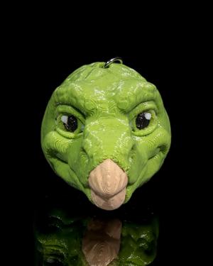Articulated Steg-o-saurus Keychain