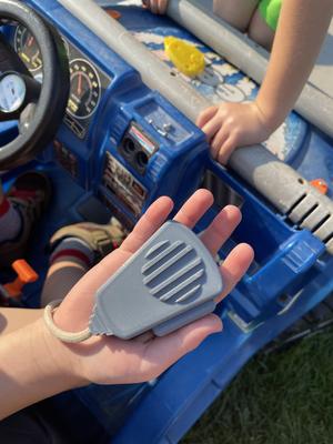 Toy CB Microphone (Powerwheels)
