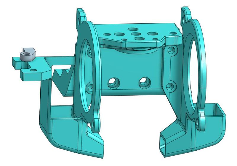Ender 3 Toolhead for Sherpa Micro, MGN12C and CR Touch