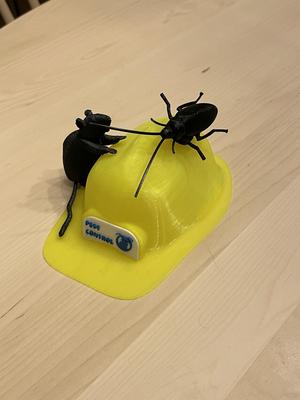 Party hat cockroach bobble head