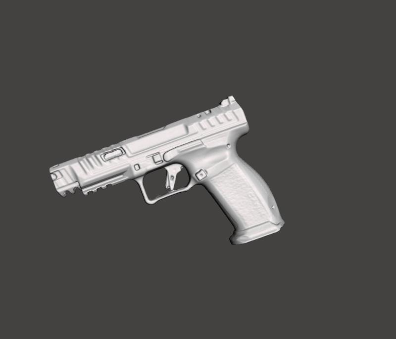 Canik Rival Real Size 3D Gun Mold