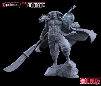 barbe blanche one piece