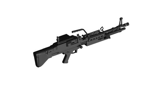 M60E4 automatic weapon