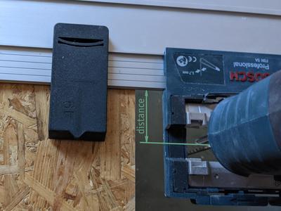 Distance Block for Bosch Jigsaw