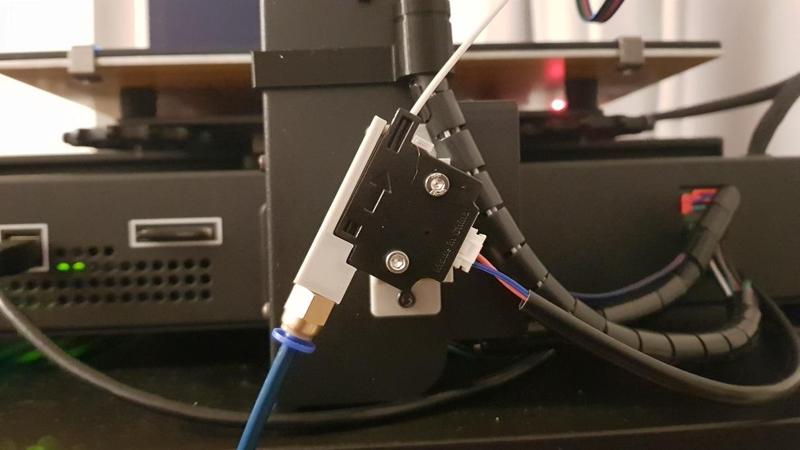 Bowden PC4-M6/M10 to Filament Sensor (MegaX)