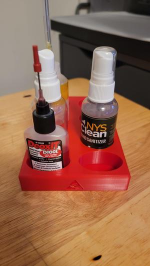 Small bottle tray