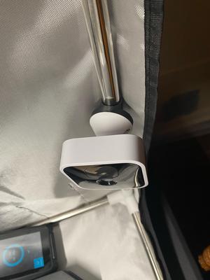 Blink camera printer enclosure mount