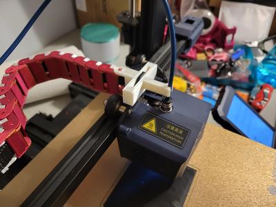 Anyycubic Vyper Chainlink to Extruder Connection with Bowden Tube Holder