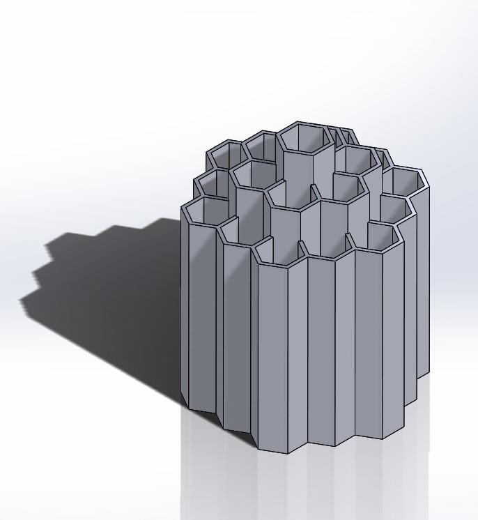 Hex Pen Holder