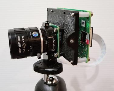 Raspberry Pi 4 Mounting Plate for High Quality Camera