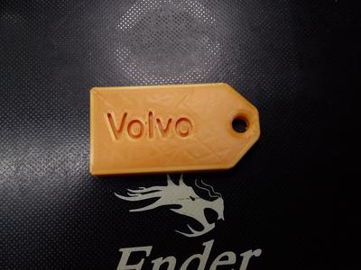 Key Tag Volvo